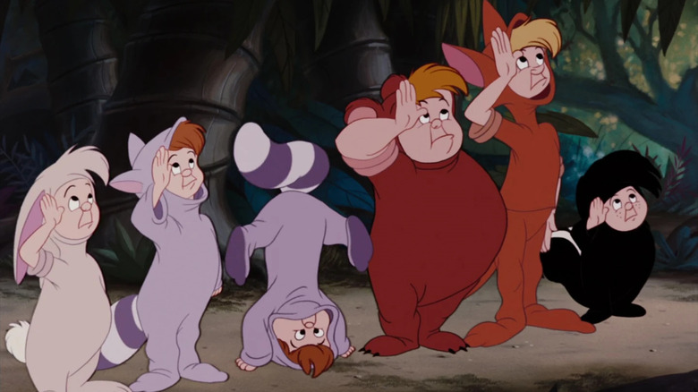 The Lost Boys saluting