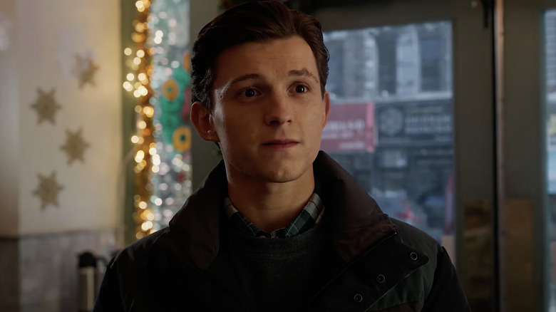 Peter Parker sad