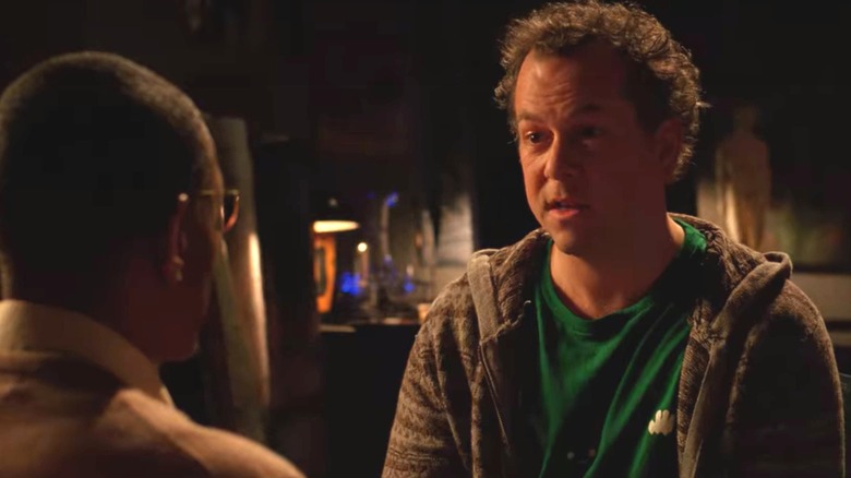 Gale looks apprehensively at Gus