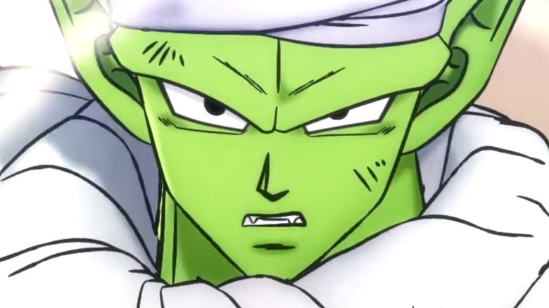 Piccolo grimaces