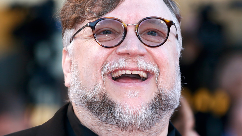 Guillermo del Toro smiling