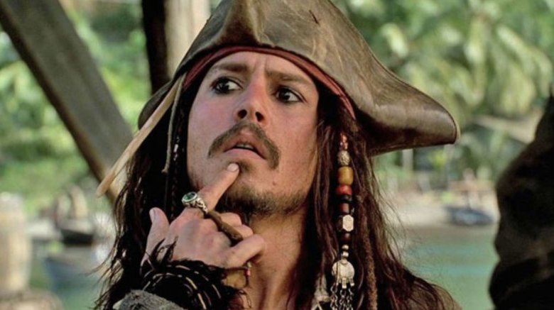 Johnny Depp Pirates of the Caribbean Jack Sparrow