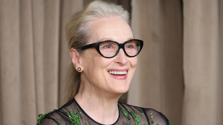 Meryl Streep smiles