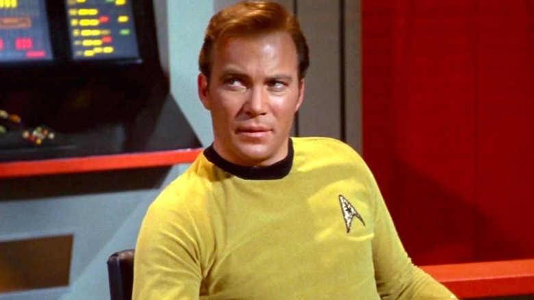 Captain Kirk sitting