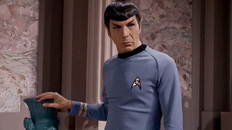 Spock standing
