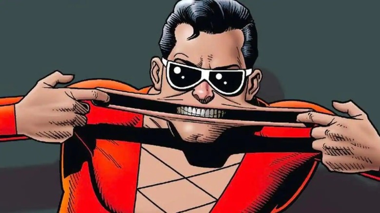 The comic book version of Plastic Man