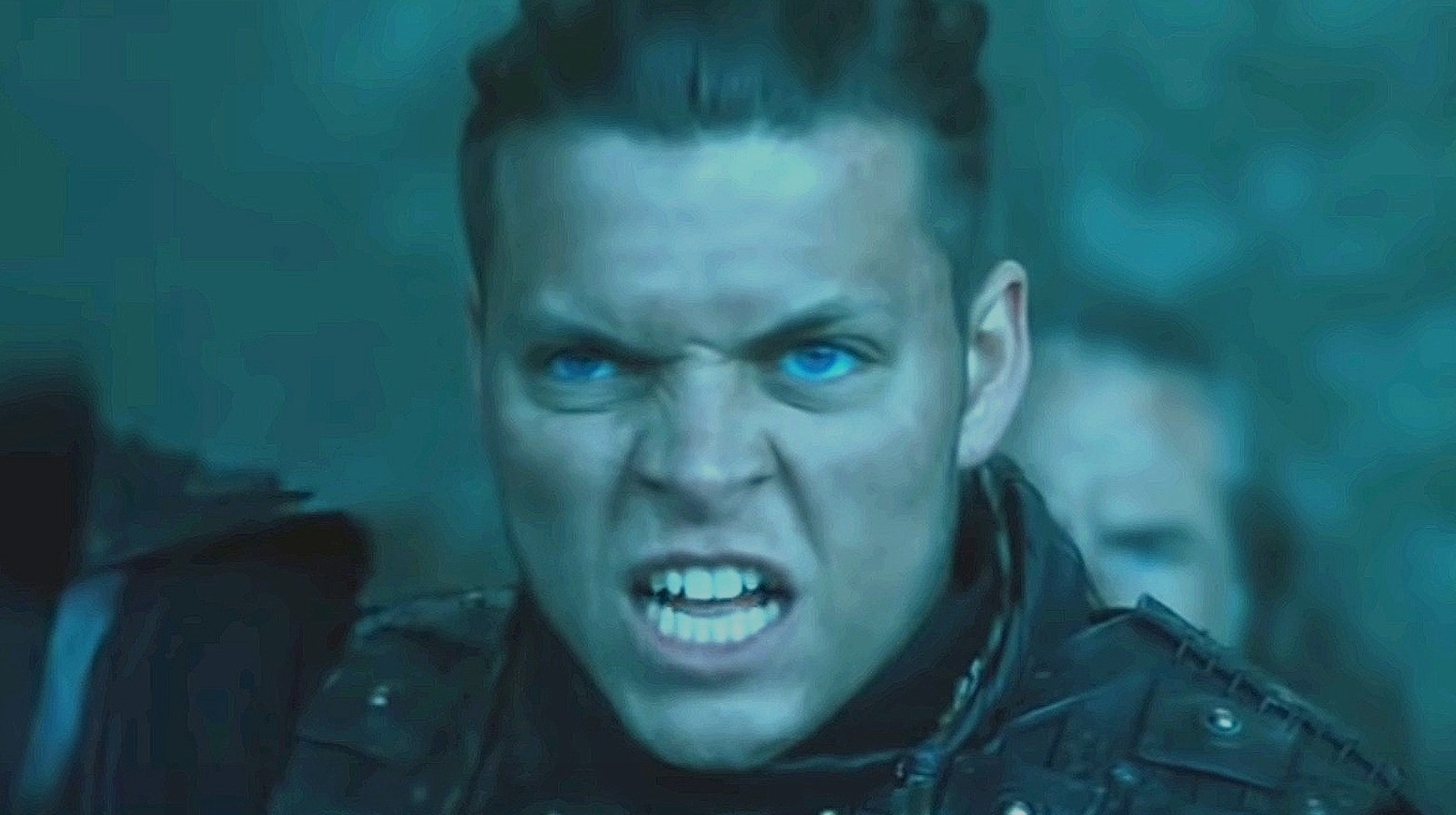 Lagertha reacts as 'Vikings' Bjorn and Ivar the Boneless reunite