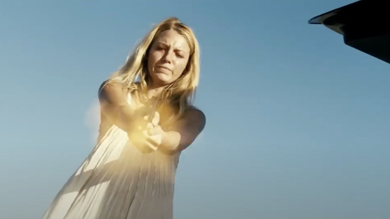 Ophelia "O" Sage pulls the trigger in Savages (2012)
