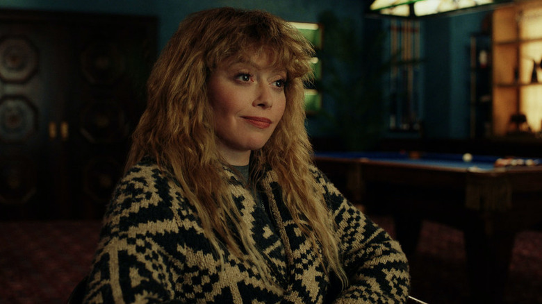 Natasha Lyonne looking to the side