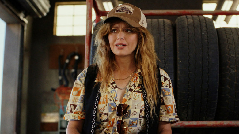 Natasha Lyonne wearing baseball cap