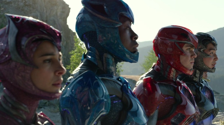 Power Rangers ready to fight