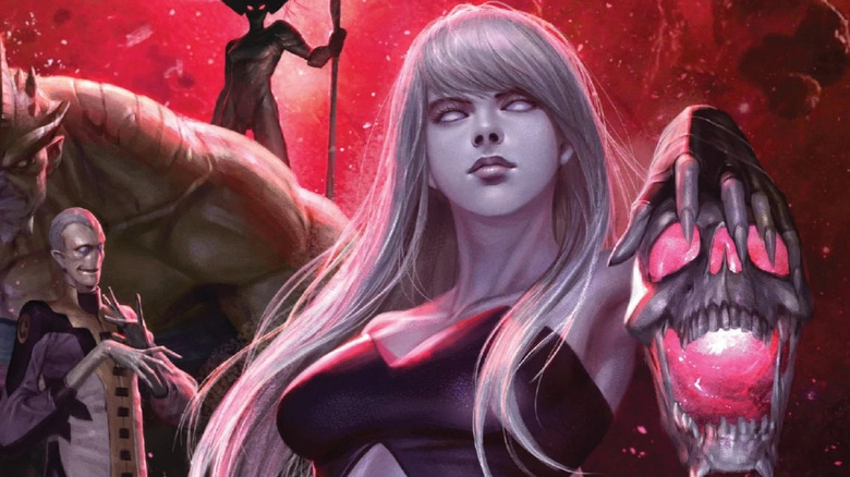 Black Swan in Thanos' Black Order in the comics