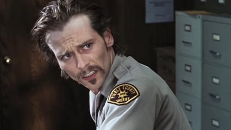 Deputy Russell looking concerned