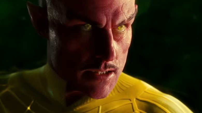 Sinestro turns yellow
