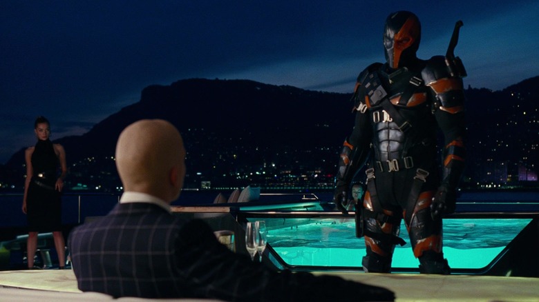 Lex Luthor meets Deathstroke