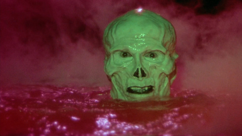 Skeletor in water