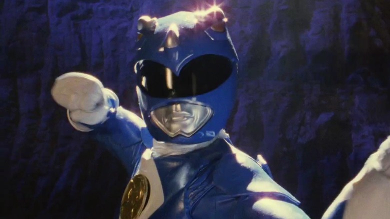 David Yost as Billy holding up fists