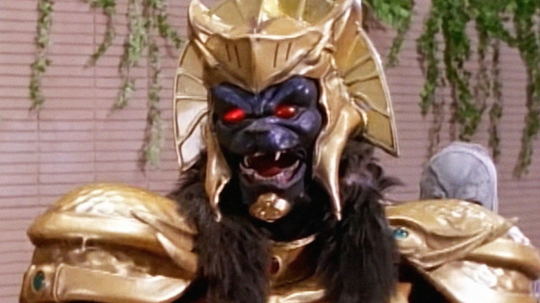 Goldar Face Open Mouth