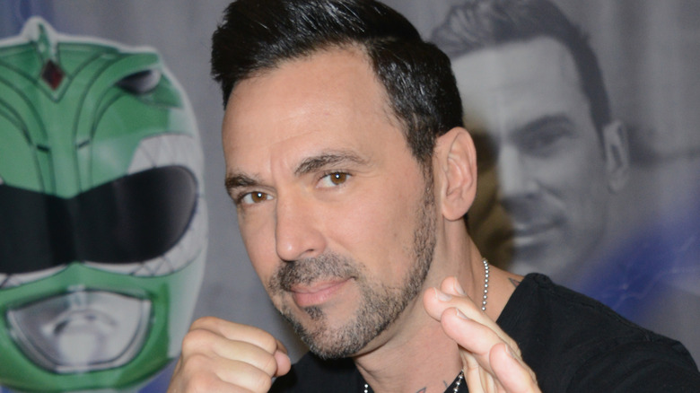 Jason David Frank looking into camera