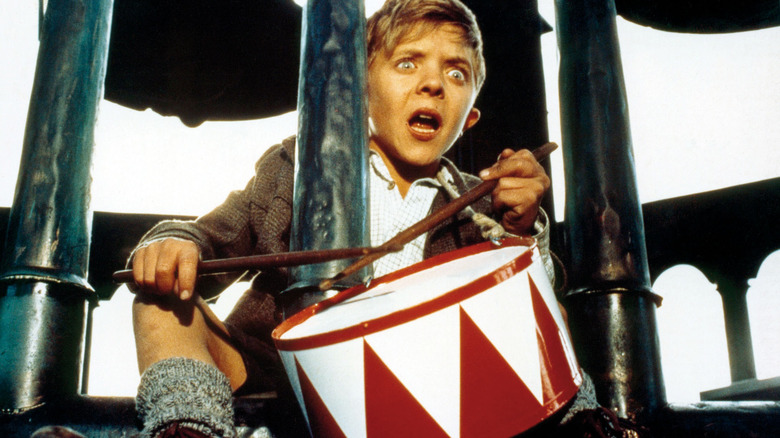Oskar bangs his drum in 'The Tin Drum' (1979)