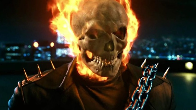 Ghost Rider wearing spiky leather jacket (2007)