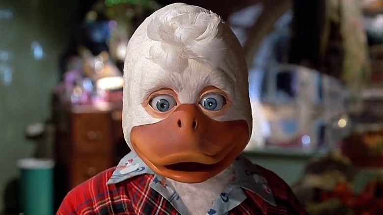 Howard the Duck looking shocked (1986)