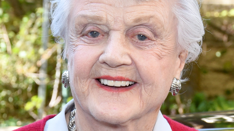 Angela Lansbury silver hair