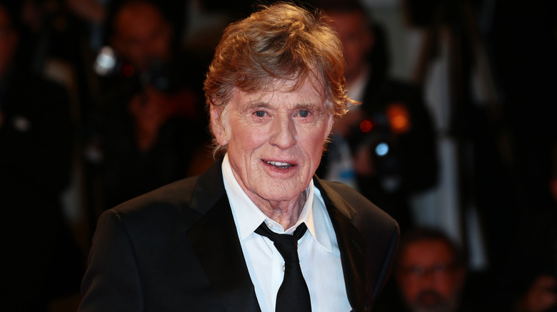 Robert Redford on the red carpet