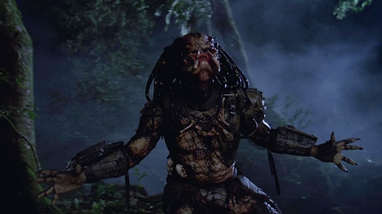 Predator growling in Predator