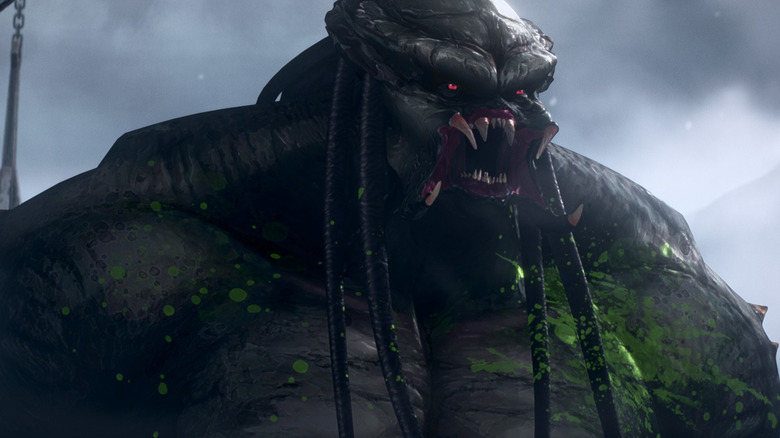 Predator snarling in Predator: Killer of Killers