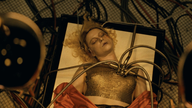 The Bride being experimented on in The Bride! (2026)