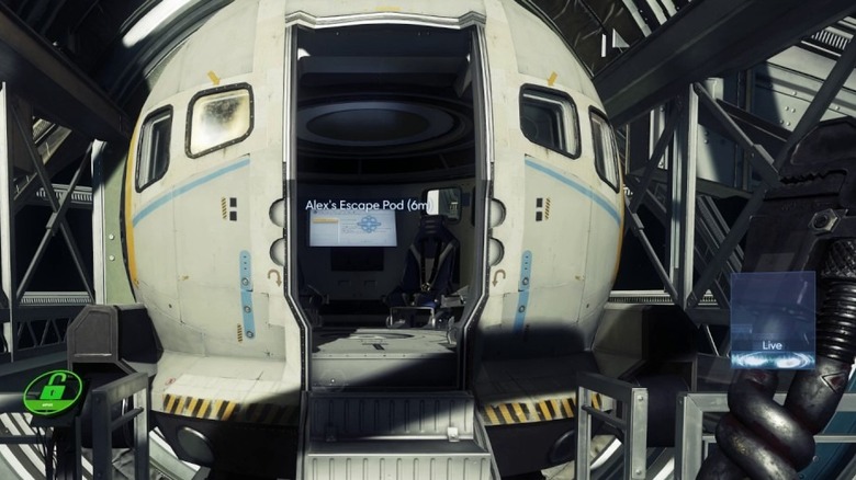Prey 2017 escape pod