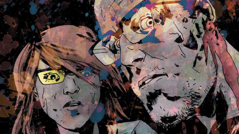Sailor looking scared in Wytches comic