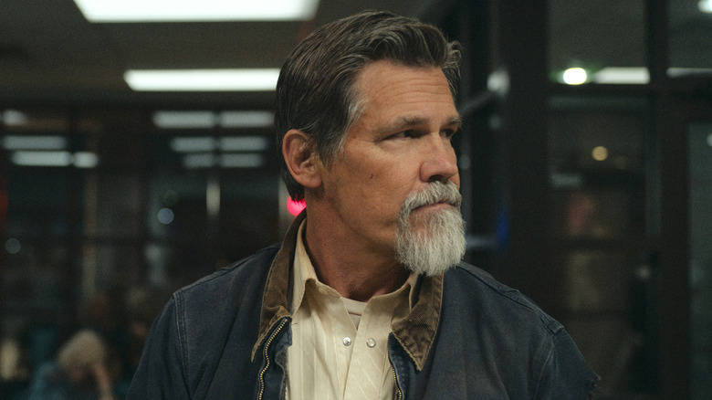 Royal Abbott looking to the side in Outer Range