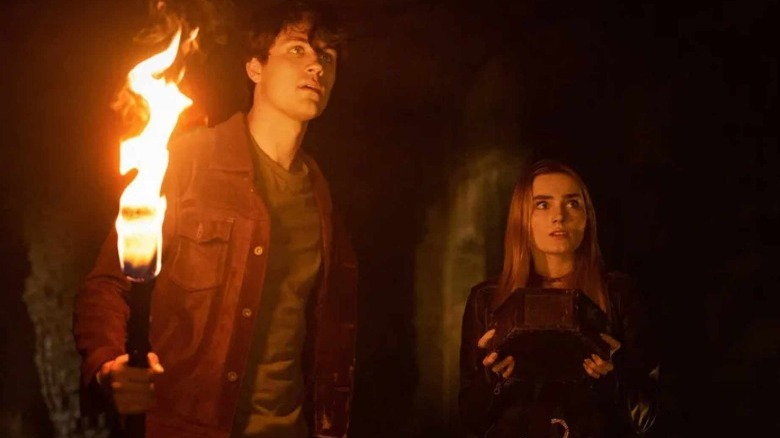 John and Mary Winchester in the dark