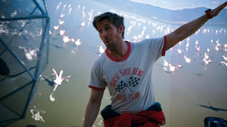 Grace spreading his arms out in the Hail Mary