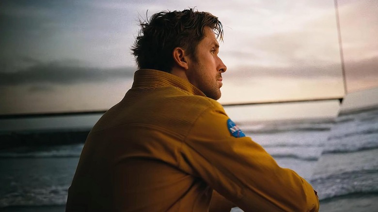 Grace sitting and thinking in Project Hail Mary