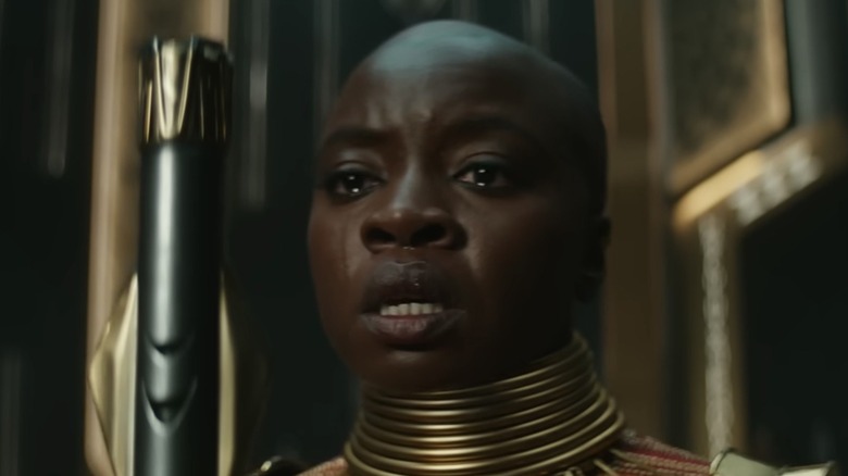 Okoye in Black Panther: Wakanda Forever