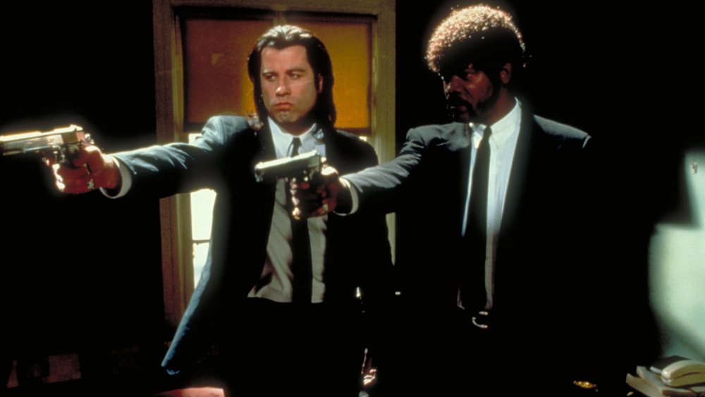 John Travolta and Samuel L. Jackson in Pulp Fiction