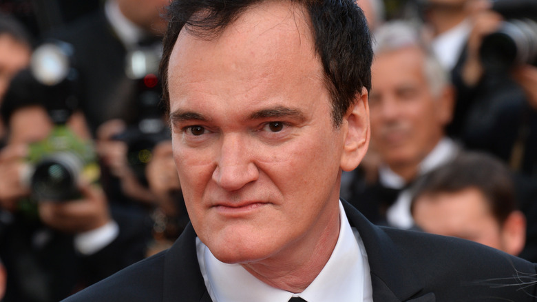 Quentin Tarantino at event