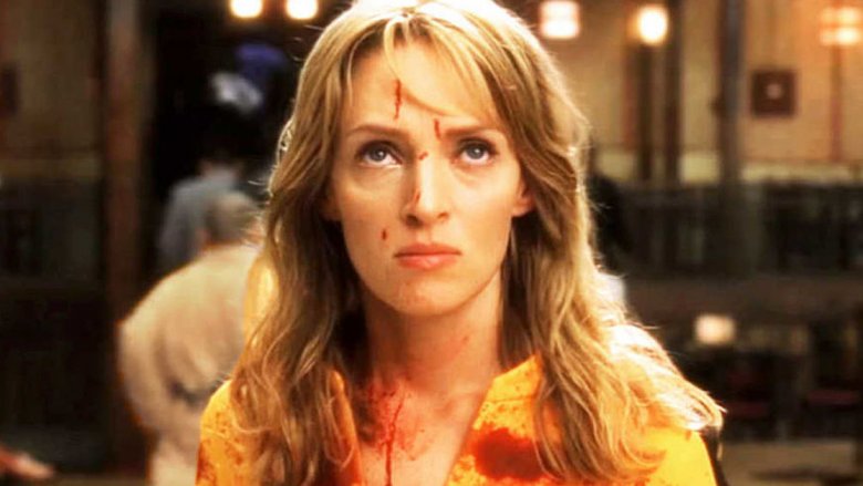 Uma Thurman as Beatrix Kiddo/The Bride in Kill Bill