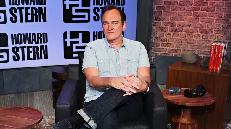 Quentin Tarantino visits the Howard Stern Show