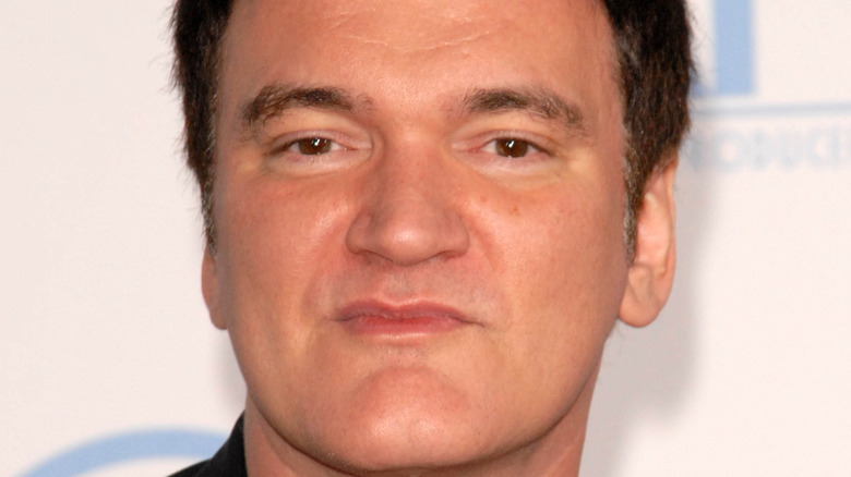 Quentin Tarantino smiling