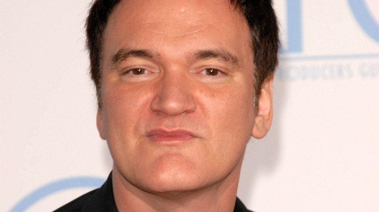 Quentin Tarantino smiling