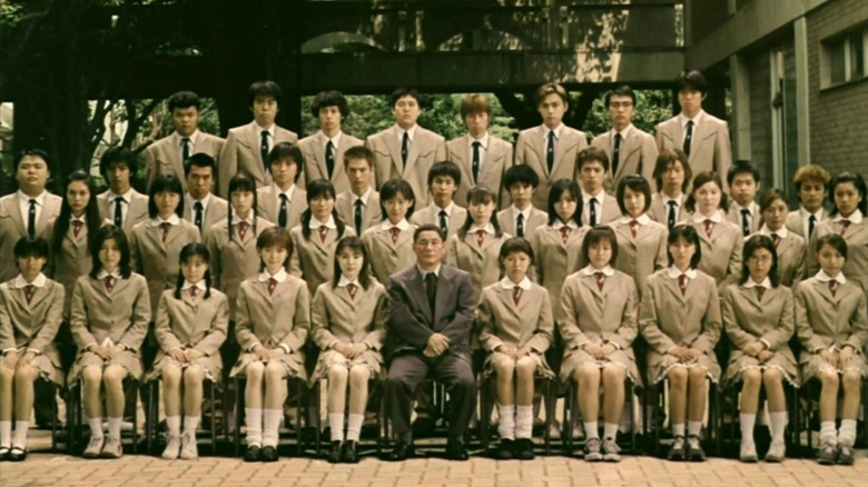 Photo of the doomed class in 