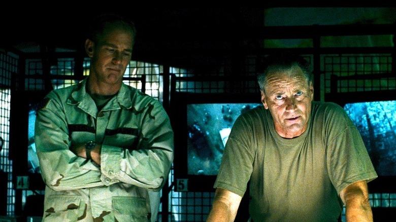 Military commanders in the war room in 