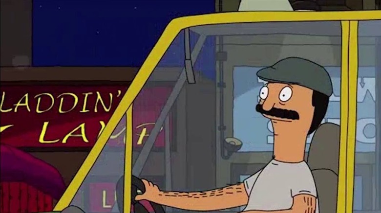Bob in a taxi cab