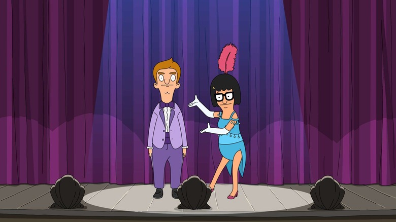 jimmy jr and tina on stage