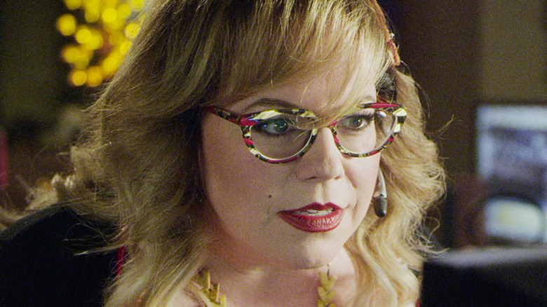 Penelope Garcia stares quizzically 