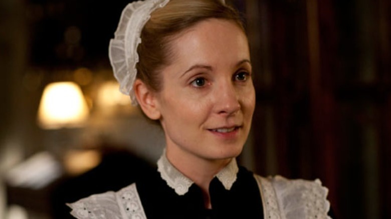 Anna in her maid uniform in Downton Abbey